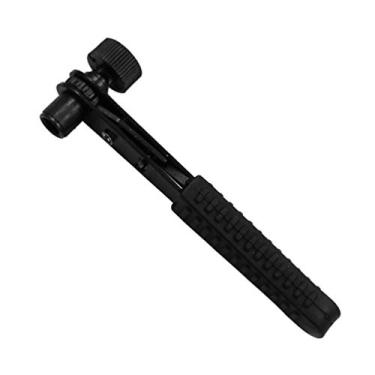 Imagem de ULTECHVO Chave catraca de vários usos, mini chave de fenda simples para fixação mecânica profissional, cabeça ajustável 1/4 6,35 mm