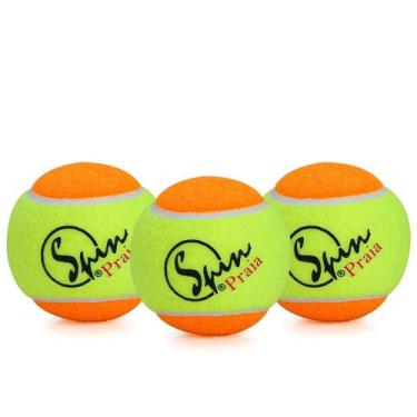 Imagem de Bola De Beach Tennis Spin - Pack Com 03 Bolas