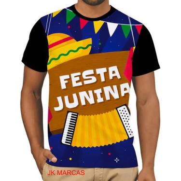 Imagem de Camiseta Camisa Festa Junina São João Arraial Unissex Hd K18 - Jk Marc