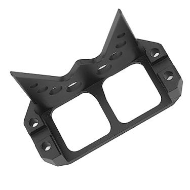 Imagem de Cobertura SOA da Armadura do Servo Protetor de Direção, Resistência à Corrosão da Armadura do Servo Protetor RC Estrutura Firme Aparência Requintada Desempenho Estável para Carro 1/10 RC (Preto)