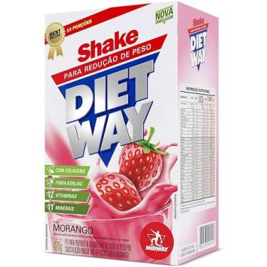 Imagem de Diet Way 420G Midway - Shake Morango