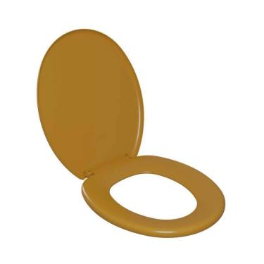 Imagem de Assento Sanitário Soft - Astra Caramelo Escuro