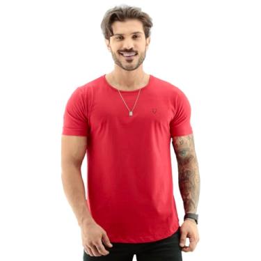 Imagem de Camiseta Básica Long Line Volk Culture Vermelha (M)