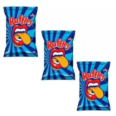 Imagem de Salgadinhos Batata Ruffles 17g - Elma Chips Caixa C/ 12 Un