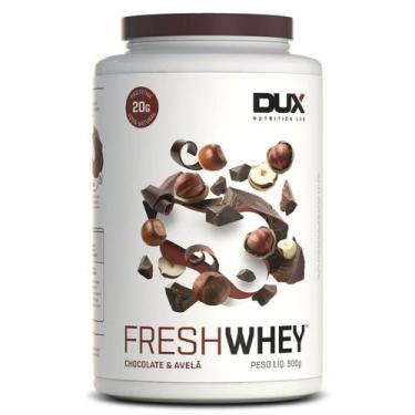 Imagem de Fresh Whey 900 G - Dux Nutrition Lab (Chocolate Belga E Avela)