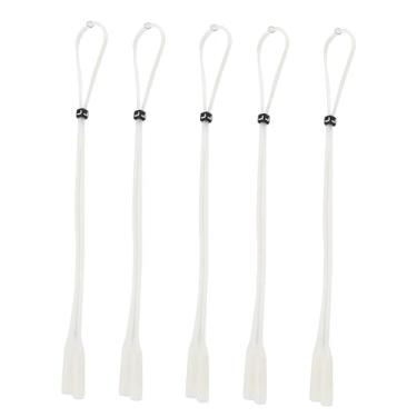 Imagem de harayaa 5x óculos cinta óculos retentor ajustável cordão cordão óculos de sol cinta para qualquer atividade, branco