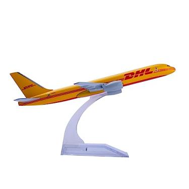Imagem de Bswath Model Planes 1:400 DHL B757 Model Airplane Metal Plane Die-cast Alloy Airplanes for Gift and Collection