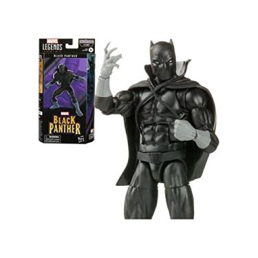 Imagem de Boneco Marvel Legends Series - Figura de 15 cm com Acessórios - Pantera Negra - F3679 - Hasbro