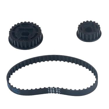 Imagem de BAIZIFU Acessórios de booster, acessórios de motor sem escova, kit de reparo de motor sem escova, engrenagem do motor e substituição da correia do motor