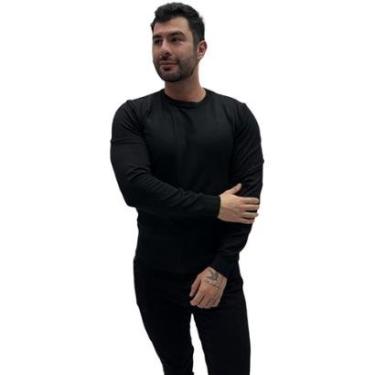Imagem de Blusa de Lã Menzo Gola Redonda Masculina-Masculino