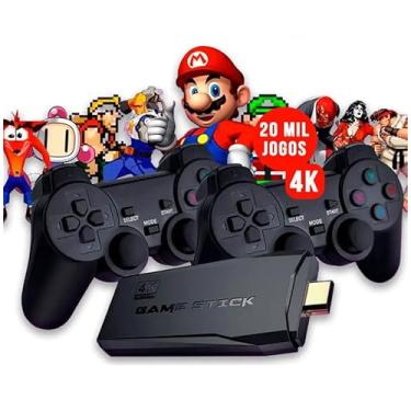 Imagem de Game stick, game retro, game pendrive, game stik 20.000 mil jogos, game pad, console stick, game stick tv