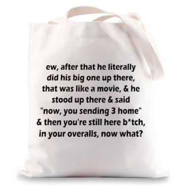 Imagem de JNIAP Leah Tote Bag Leah And Rob Gift Leah Island Gifts Did His Big One Gifts Leah Shoulder Bag, After That Tb, Large