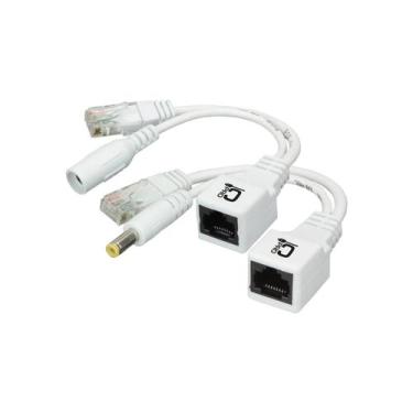Imagem de Cabo Adaptador Poe Macho X Fêmea Branco Connect Pro 018-0156 - CPRO