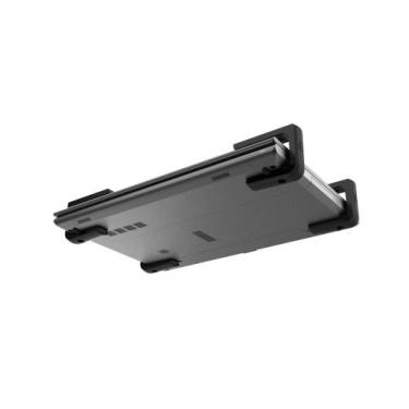 Imagem de Suporte Base Apoio P/ Fixar Notebook Laptop Embaixo Da Mesa - PEKO, 3D