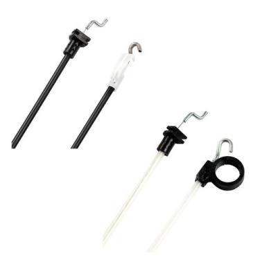 Imagem de Kit Cabo Comando Fechadura Porta Traseira Direita Gol Parati - UN / 4 