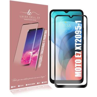 Imagem de KIT 2 Película De Vidro 3d Compativel Moto E7 XT2095 6.5 Cobre A 100% 