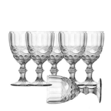 Imagem de Jogo de 6 Taças Clear Transparente 260ml Class Home