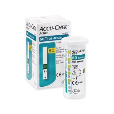 Imagem de Accu Chek Active 50 Unidades Roche