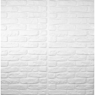 Imagem de Revestimento 3d tijolinho rustico placa de parede 50cmx50cm - Ilove3d