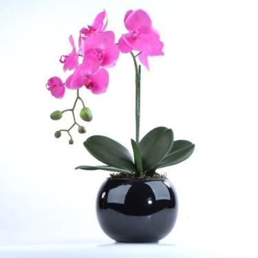 Imagem de Arranjo de Orquidea Pink Toque Real Pluma - Vila das Flores