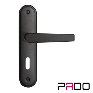 Imagem de Fechadura Interna Pado Concept 40mm Espelho Preta 401i