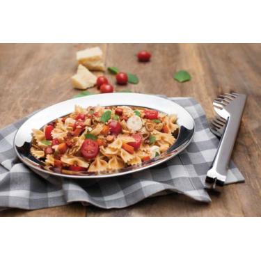 Imagem de Travessa Funda Tramontina Buena em Aço Inox 30x22 cm, Inox, Oval, 1 un