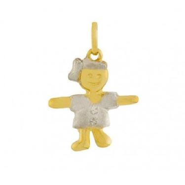 Imagem de Pingente de ouro 18 k filha. - Elegancy Joias