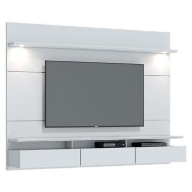 Imagem de Painel Para Tv Home Suspenso Decore 1.8 Branco Acetinado - Imcal