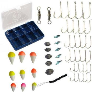 Imagem de Artigos De Pescaria Kit Pesca Maleta Com Acessórios Completa - Sekyped