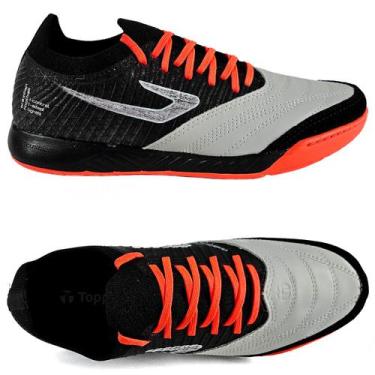 Imagem de Chuteira Topper Dominator Fuse Futsal Calçado Adulto Oficial, Preto, 4