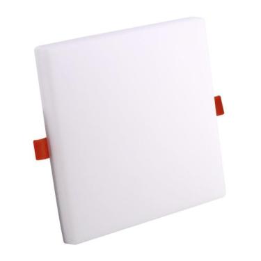 Imagem de Painel de Led Frameless Quadrado Embutir/Sobrepor 12W Bivolt Taschibra