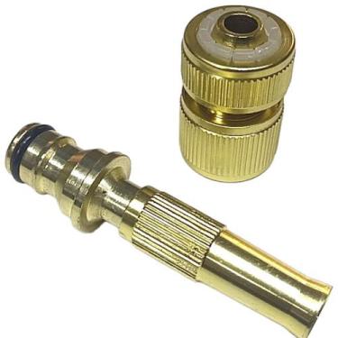 Imagem de Esguicho de Água de Alta Pressão com Engate Rápido para Mangueira de 1