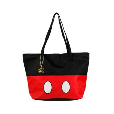 Imagem de Bolsa Pingente Dourado Mickey 32x16x46cm - Disney