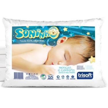 Imagem de Travesseiro P/ Bebê - Soninho - 30cm x 40cm - Trisoft