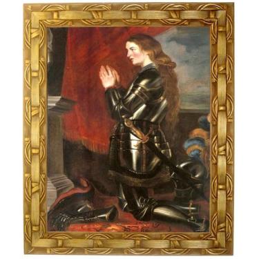 Imagem de Quadro Da Santa Joana D Arc, Mod.02, Tam. 30x25cm. Angelus