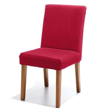 Imagem de Capa para Cadeira Malha Vermelho - Bella Janela