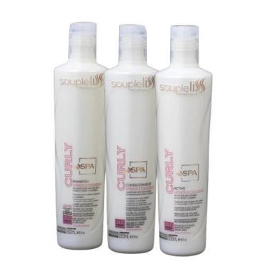 Imagem de Soupleliss Kit SPA Curly 3x300ml - souple liss