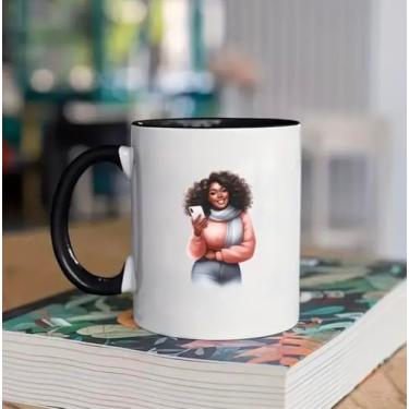 Imagem de Conjunto de 12 peças de meninas negras de Natal, rainha africana, câncer de mama rosa, história negra, juneteenth, adesivos de vinil UV inspiradores para canecas de café, laptops, livros, copos, etc.