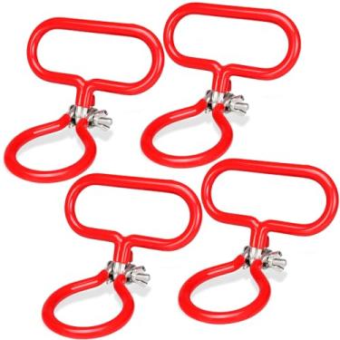 Imagem de Dexspoeny 4 Peças, Alça de Carboy de Vidro Portátil, Suporte de Carboy Ajustável para Pescoço Liso 9 Galões 5 Galões 15 Galões 16,5 Galões, Cabo Fermentador de Vinho Essencial para Cerveja Doméstica