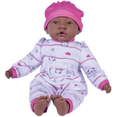 Imagem de Boneca Nenem Nanando Negra Com Sons De Bebê - Super Toys - Supertoys