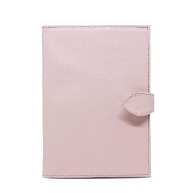 Imagem de Porta Cartão de Vacina de Couro - Rosa Bebê - Relicário Bolsas e Pasta