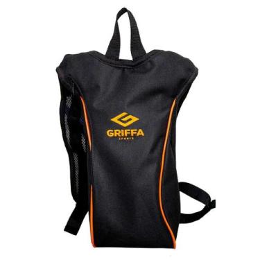 Imagem de Mochila Hidratação Ciclismo 1 Bolso - Griffa, Preto, Laranja