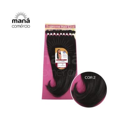 Imagem de Cabelo bio fibra marli 320g - Ser Mulher, CASTANHO ESCURO 2