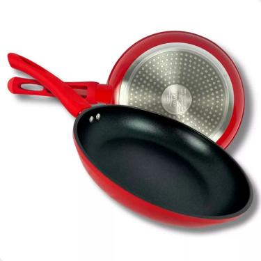 Imagem de Frigideira Revestimento Nanoceramico Vermelha 20cm A1001-F03 - Lehaví
