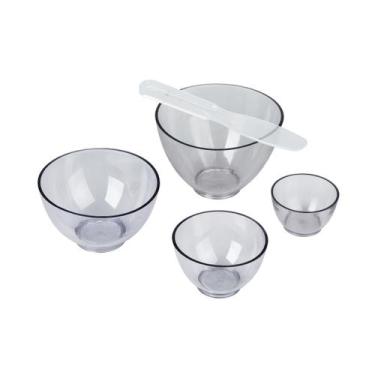 Imagem de Kit com 4 cubetas e 1 espátula - GIANINI'S, INCOLOR