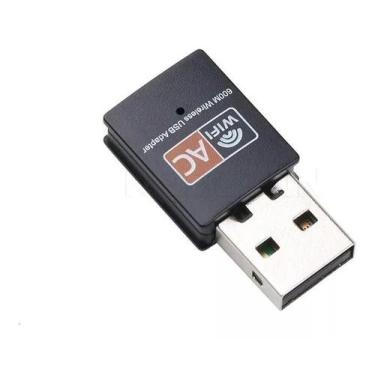 Imagem de Adaptador Wi-fi Dual Placa Pc Band 2.4  WX-18 - Leon