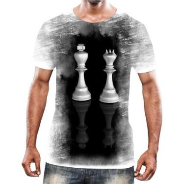 Imagem de Camiseta Camisa Jogo Tabuleiro Xadrez Rei Torre Rainha HD 4 - Enjoy Sh