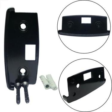 Imagem de Contra Fechadura Alvenaria P/Porta De Correr 3206Mini Preto