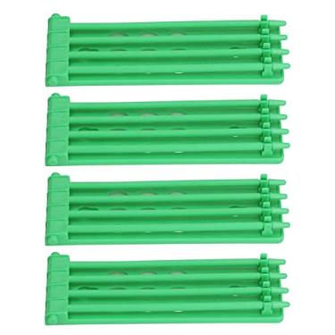 Imagem de Suporte de Faixas de Perna de Papagaio de Plástico, 4 Unidades, Suporte-suprimentos de Treinamento de Pássaros, Anéis de Pés Ajustáveis ​​para Pássaros, Acessórios Essenciais