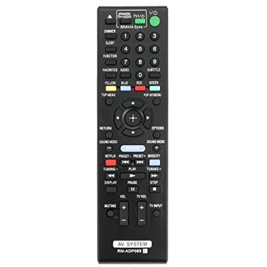 Imagem de Controle remoto de substituição RM-ADP069 RMADP069 compatível com Sony Blu-ray Disc Player Home Theater System RM-ADP072 BDV-F7 HBD-F7 BDV-E280 HBD-E3100 BDV-E490 BDV-T79 BDV-E390 BDV-E385 BDV-T79 39